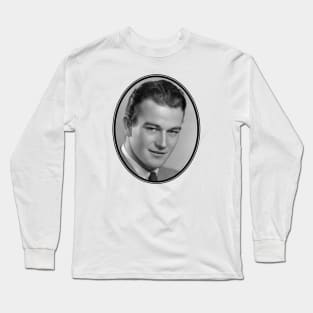 John Wayne: The Young Star Rising Long Sleeve T-Shirt